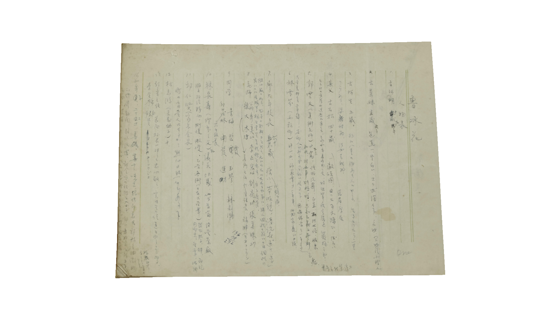 1961年，鍾肇政發表第一部長篇小說《魯冰花》